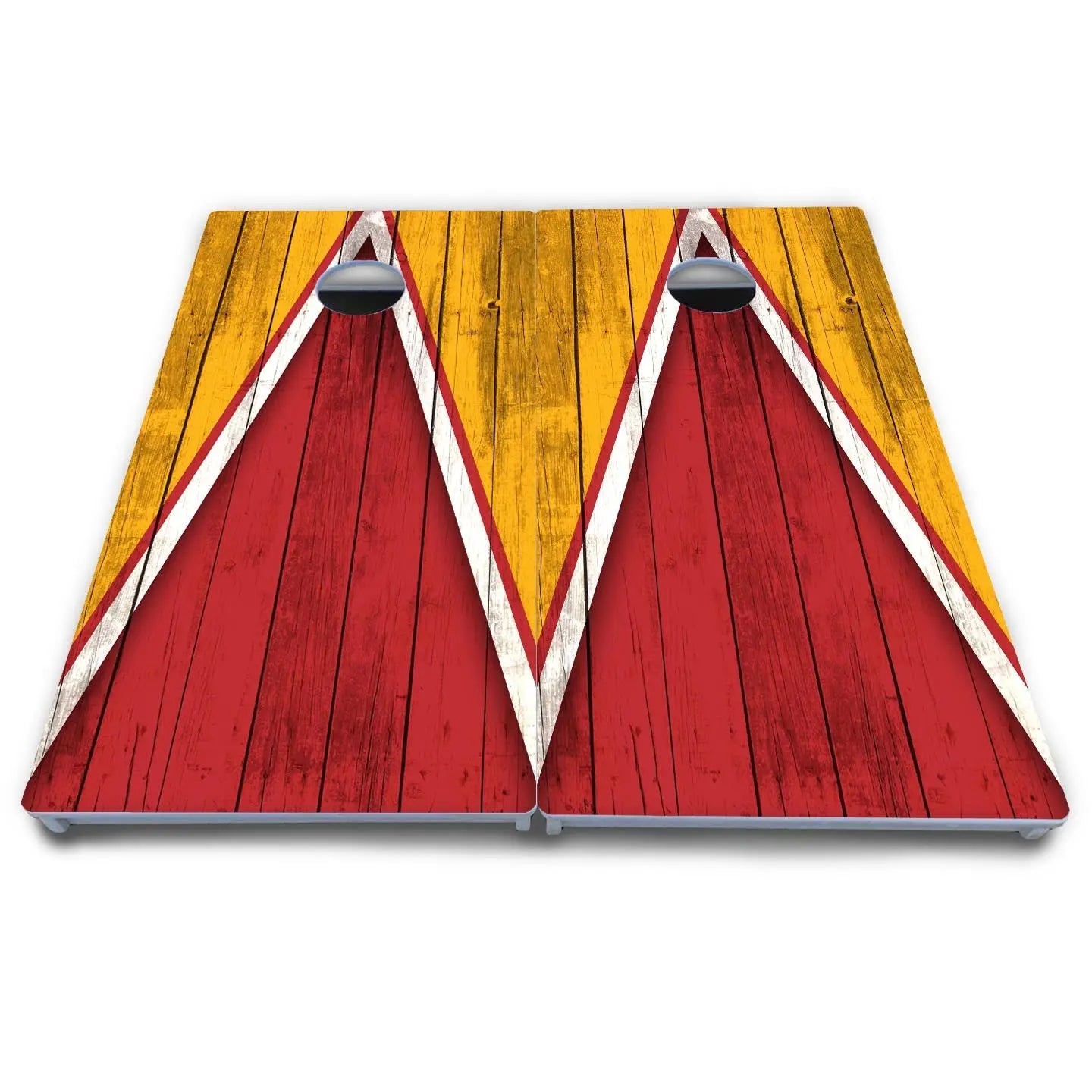 Team Color Triangle Cornhole Boards - All Weather Series by Cornhole Solutions, Southern food gift detail photo 20