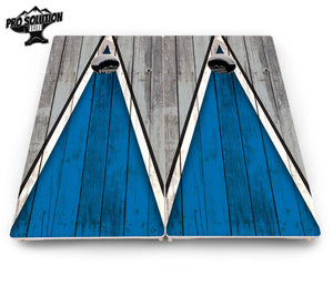Team Color Triangle Cornhole Boards - Pro Solution Elite Series by Cornhole Solutions, Southern food gift detail photo 9