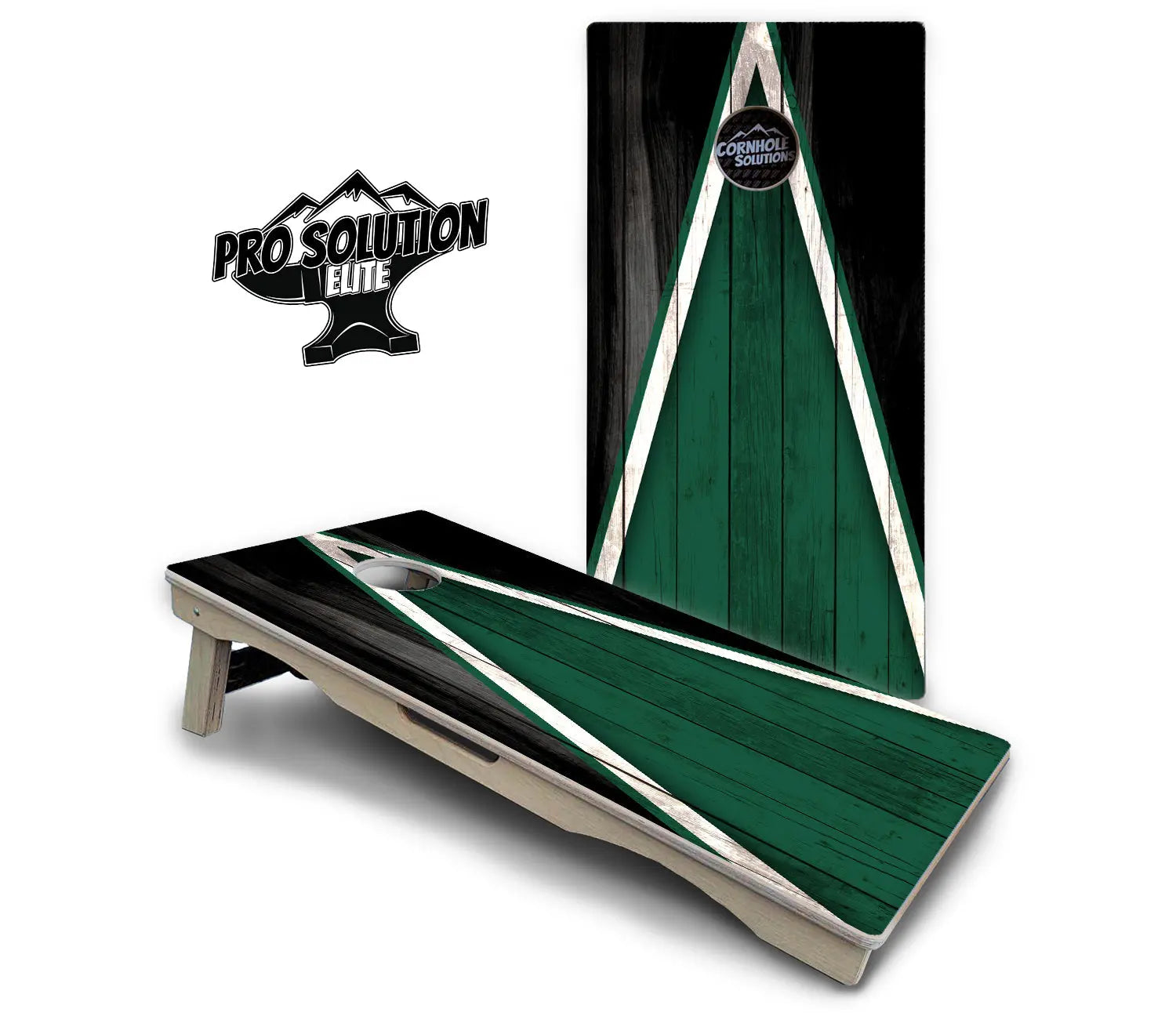 Team Color Triangle Cornhole Boards - Pro Solution Elite Series by Cornhole Solutions, Southern food gift detail photo 10