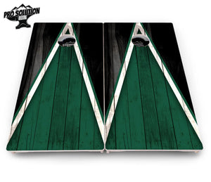 Team Color Triangle Cornhole Boards - Pro Solution Elite Series by Cornhole Solutions, Southern food gift detail photo 11