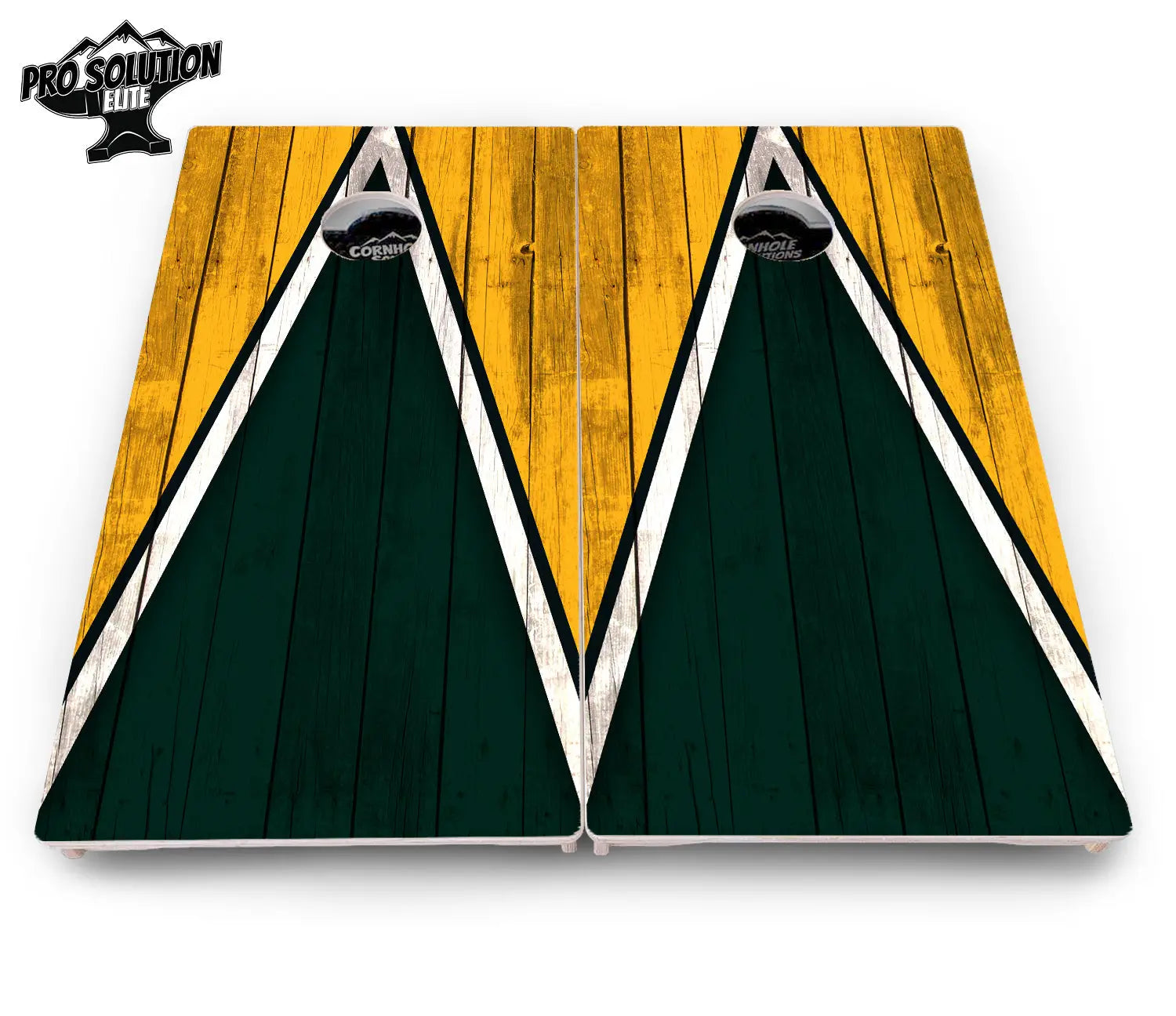 Team Color Triangle Cornhole Boards - Pro Solution Elite Series by Cornhole Solutions, Southern food gift detail photo 13