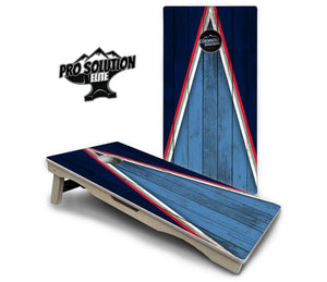 Team Color Triangle Cornhole Boards - Pro Solution Elite Series by Cornhole Solutions, Southern food gift detail photo 16