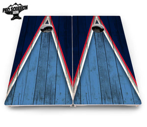 Team Color Triangle Cornhole Boards - Pro Solution Elite Series by Cornhole Solutions, Southern food gift detail photo 17