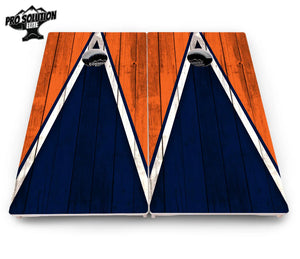 Team Color Triangle Cornhole Boards - Pro Solution Elite Series by Cornhole Solutions, Southern food gift detail photo 21
