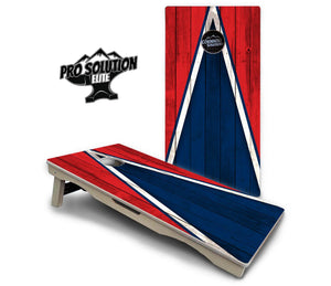 Team Color Triangle Cornhole Boards - Pro Solution Elite Series by Cornhole Solutions, Southern food gift detail photo 22