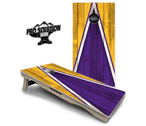Team Color Triangle Cornhole Boards - Pro Solution Elite Series by Cornhole Solutions, Southern food gift detail photo 27