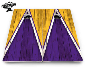 Team Color Triangle Cornhole Boards - Pro Solution Elite Series by Cornhole Solutions, Southern food gift detail photo 28