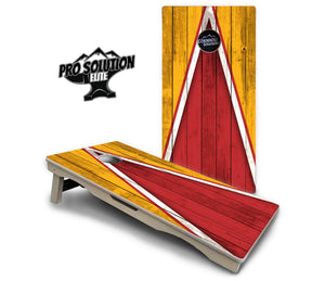 Team Color Triangle Cornhole Boards - Pro Solution Elite Series by Cornhole Solutions, Southern food gift detail photo 29