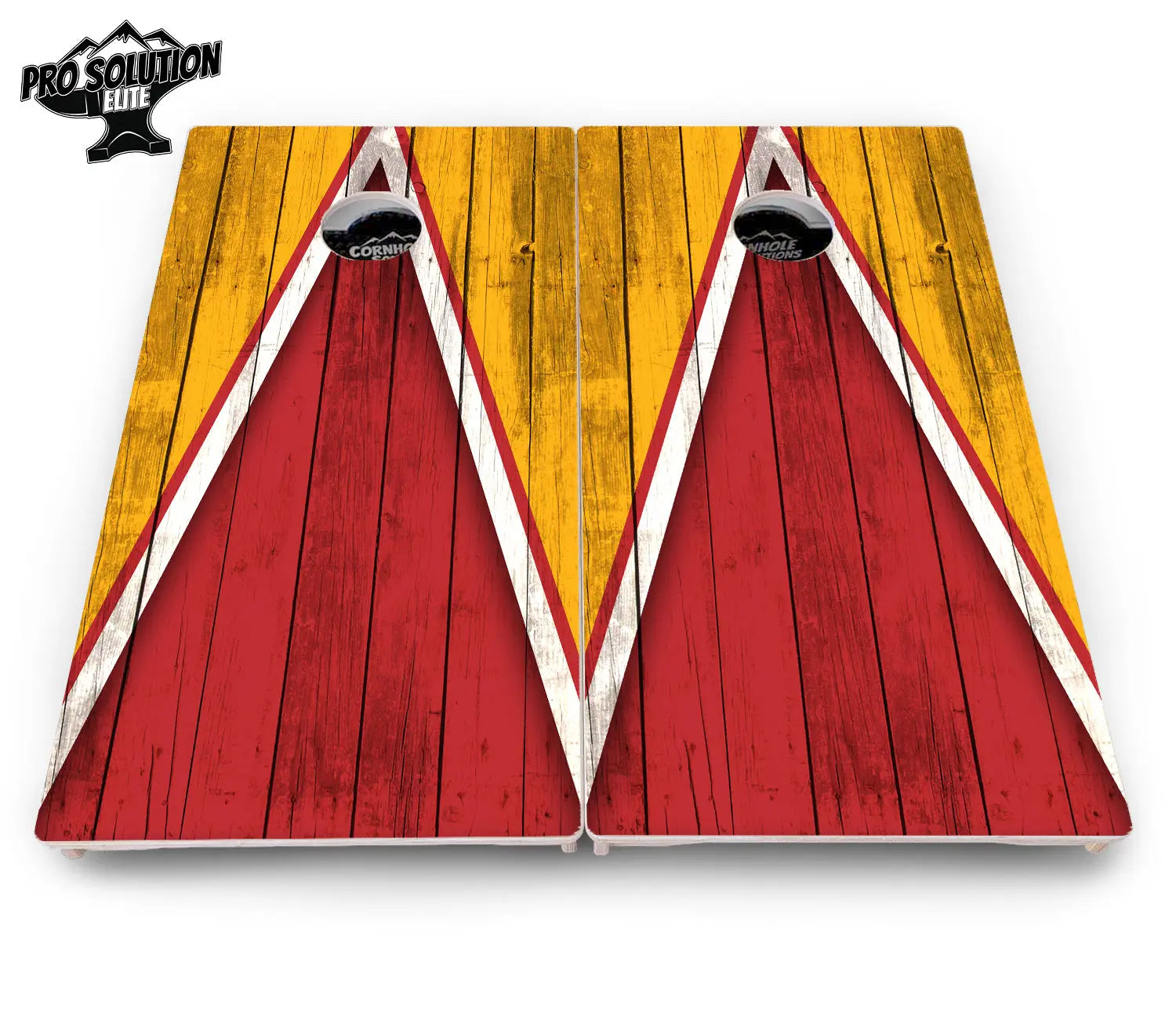 Team Color Triangle Cornhole Boards - Pro Solution Elite Series by Cornhole Solutions, Southern food gift detail photo 30