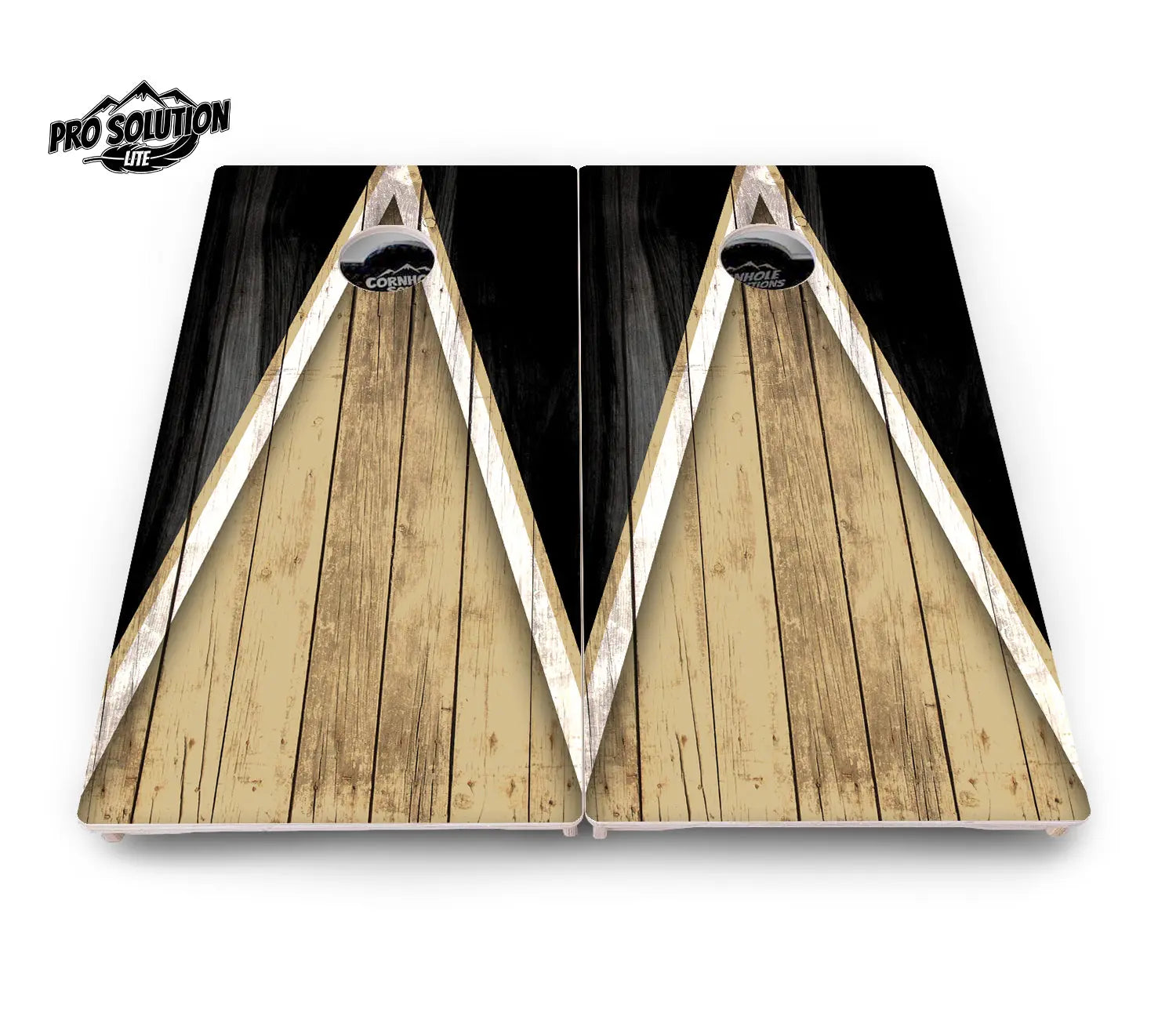 Team Color Triangle Cornhole Boards - Pro Solution Lite Series by Cornhole Solutions, Southern food gift detail photo 5