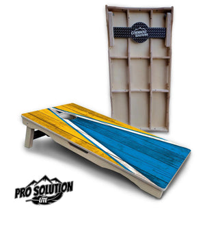 Team Color Triangle Cornhole Boards - Pro Solution Lite Series by Cornhole Solutions, Southern food gift detail photo 7