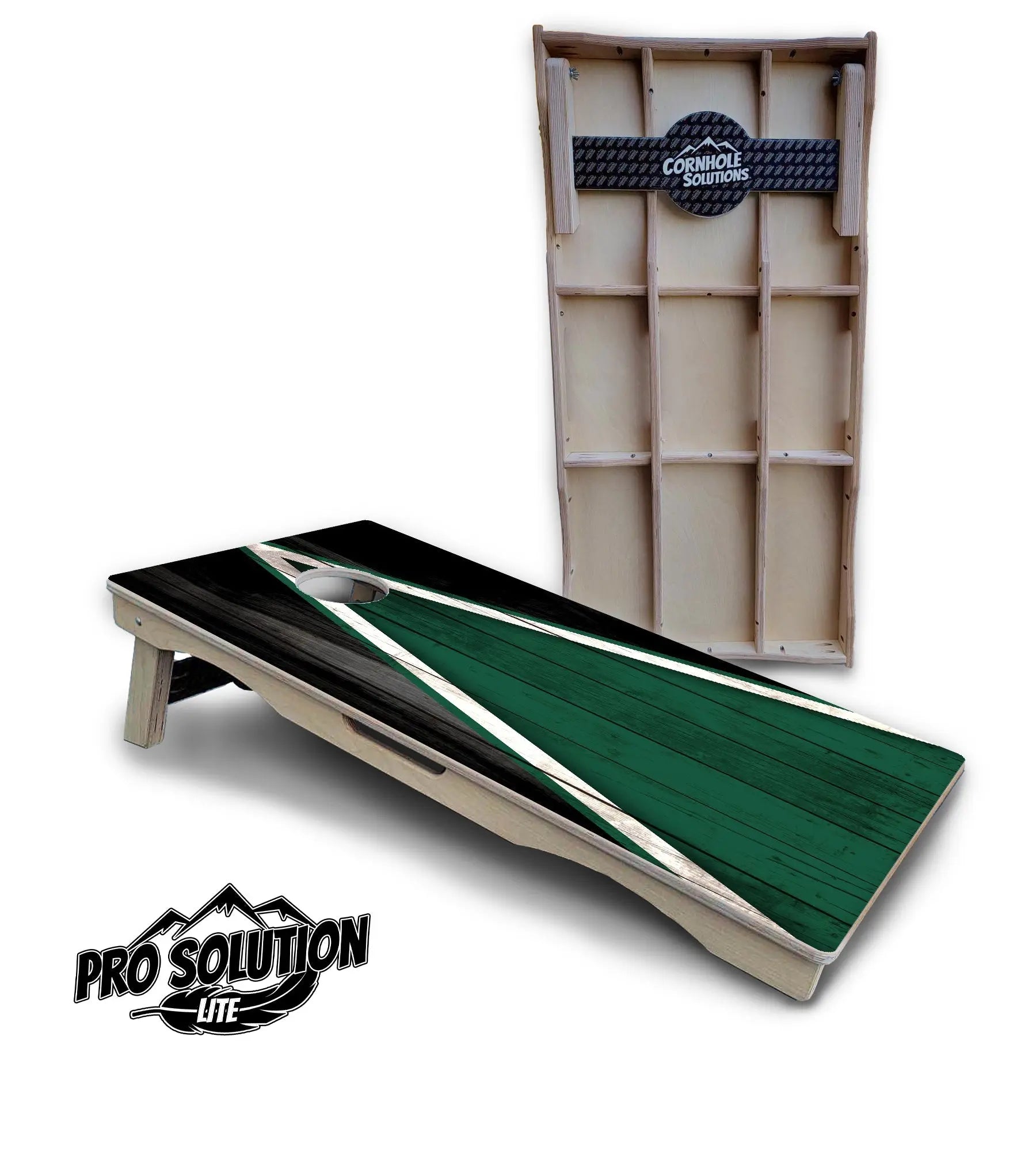 Team Color Triangle Cornhole Boards - Pro Solution Lite Series by Cornhole Solutions, Southern food gift detail photo 11
