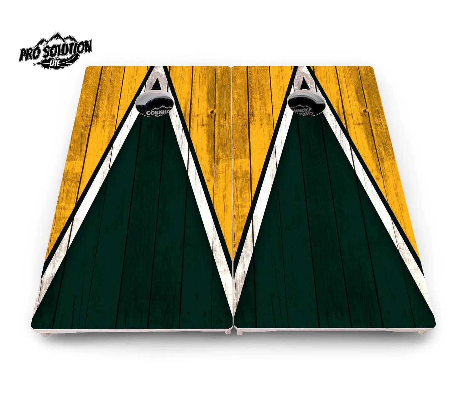 Team Color Triangle Cornhole Boards - Pro Solution Lite Series by Cornhole Solutions, Southern food gift detail photo 14