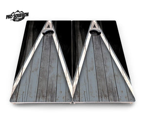 Team Color Triangle Cornhole Boards - Pro Solution Lite Series by Cornhole Solutions, Southern food gift detail photo 16