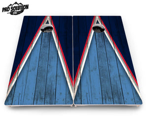Team Color Triangle Cornhole Boards - Pro Solution Lite Series by Cornhole Solutions, Southern food gift detail photo 18