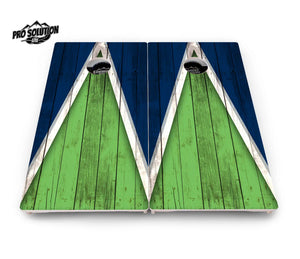 Team Color Triangle Cornhole Boards - Pro Solution Lite Series by Cornhole Solutions, Southern food gift detail photo 19