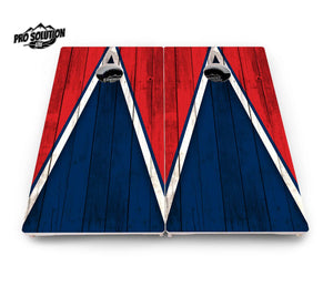 Team Color Triangle Cornhole Boards - Pro Solution Lite Series by Cornhole Solutions, Southern food gift detail photo 23