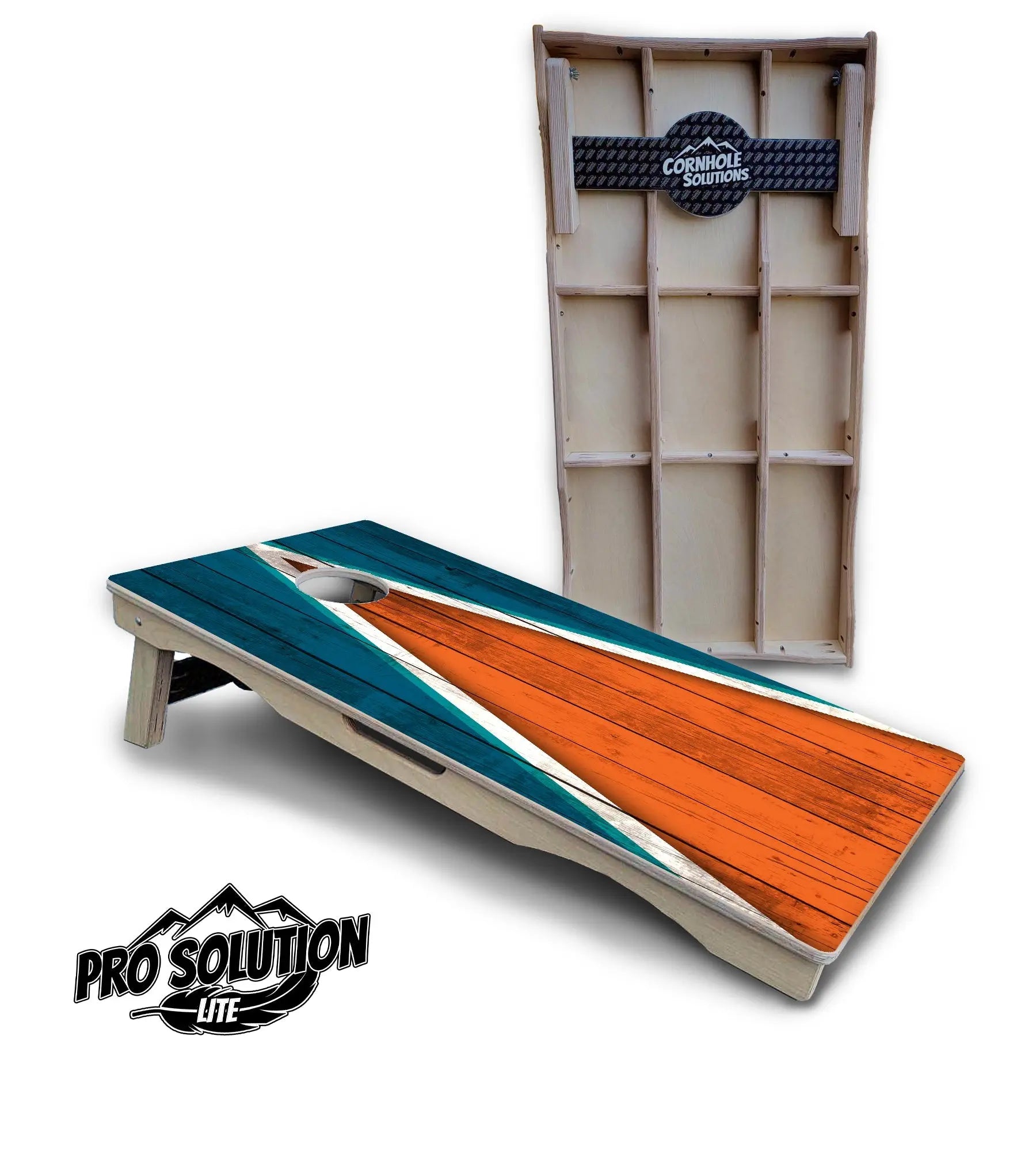 Team Color Triangle Cornhole Boards - Pro Solution Lite Series by Cornhole Solutions, Southern food gift detail photo 24