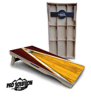 Team Color Triangle Cornhole Boards - Pro Solution Lite Series by Cornhole Solutions, Southern food gift detail photo 35