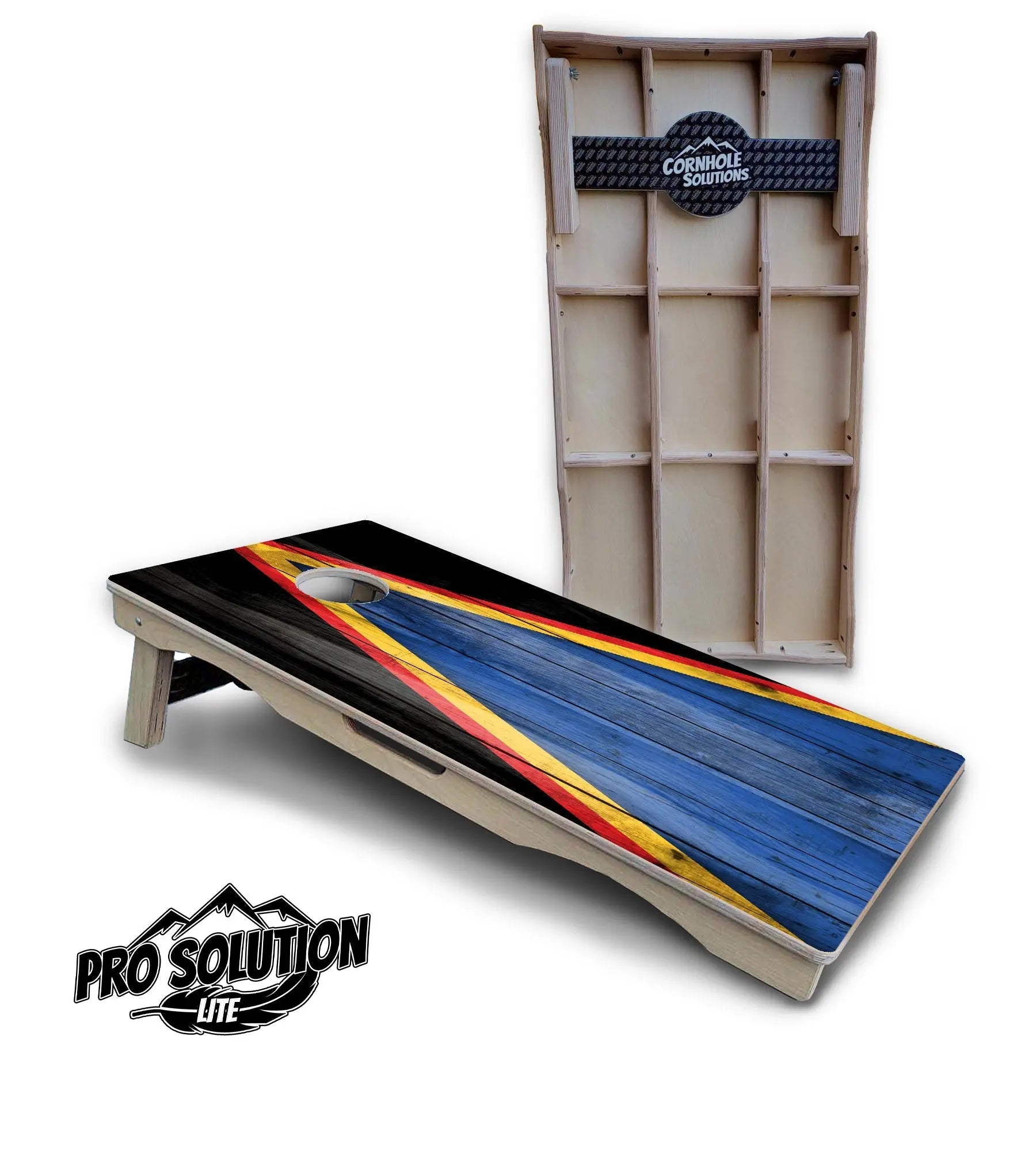 Team Color Triangle Cornhole Boards - Pro Solution Lite Series by Cornhole Solutions, Southern food gift detail photo 38