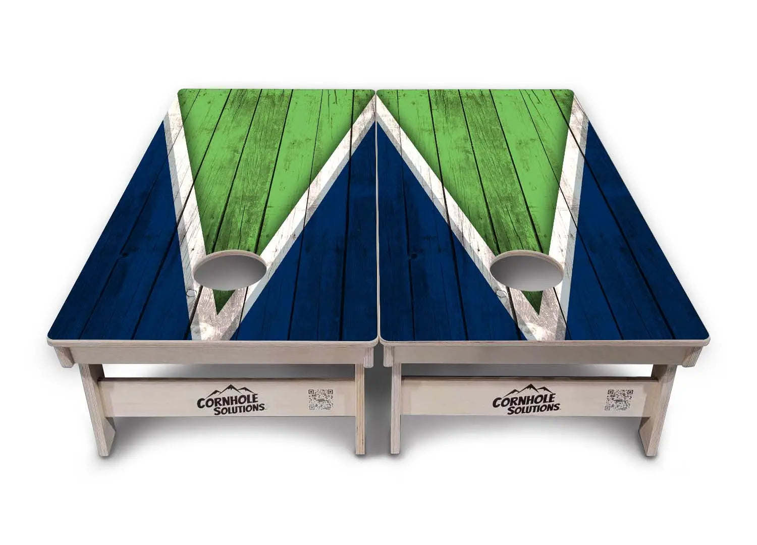 Team Color Triangle Cornhole Boards - Professional Tournament Series by Cornhole Solutions, Southern food gift detail photo 28