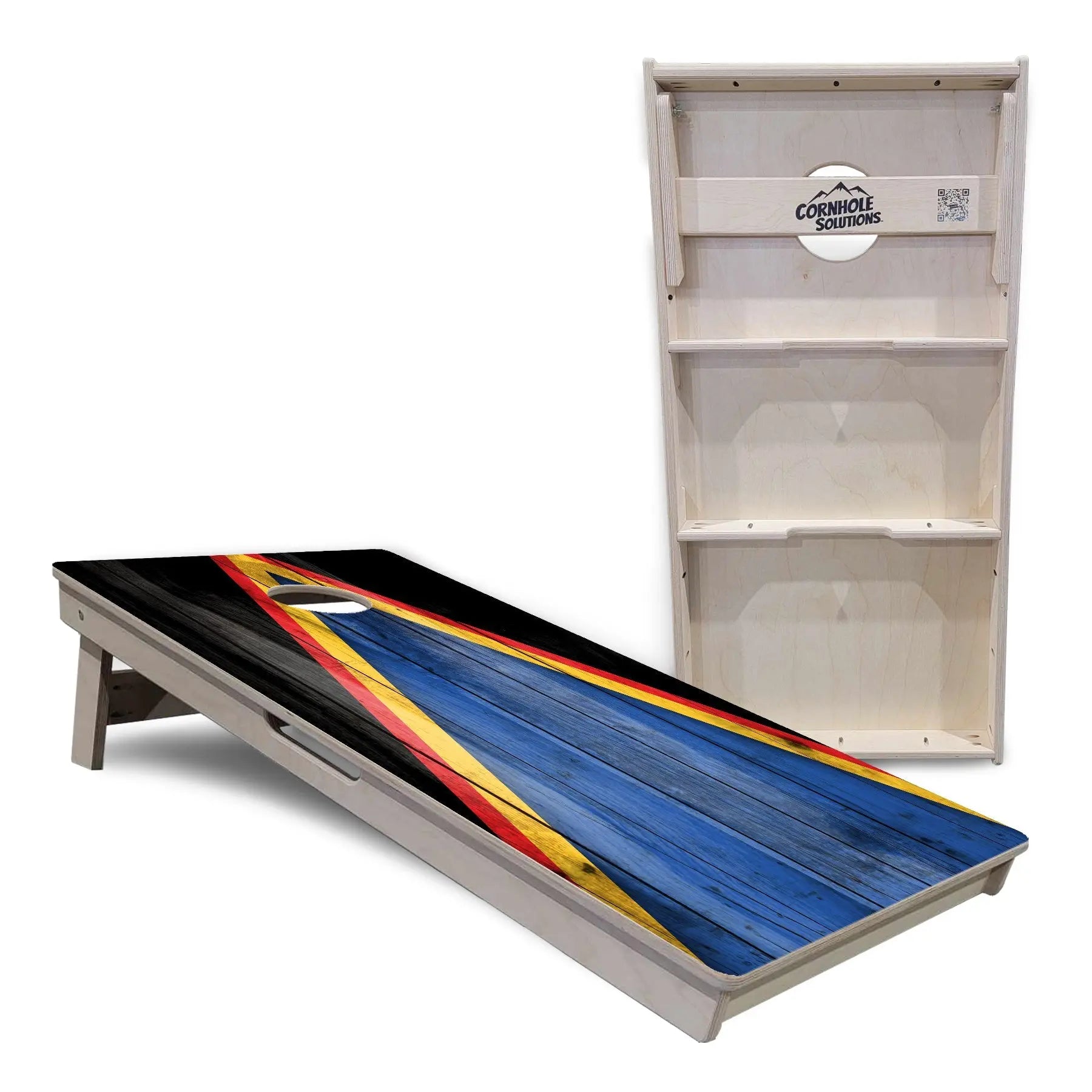 Team Color Triangle Cornhole Boards - Professional Tournament Series by Cornhole Solutions, Southern food gift detail photo 31