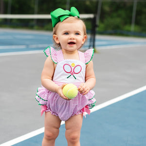 Tennis Bubble by Seven Lantern Lane, children's boutique clothing detail photo 6