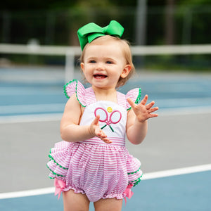 Tennis Bubble by Seven Lantern Lane, children's boutique clothing detail photo 8