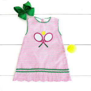 Tennis Dress by Seven Lantern Lane, Southern lifestyle apparel detail photo 3