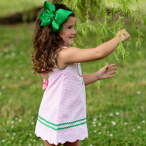Tennis Dress by Seven Lantern Lane, Southern lifestyle apparel detail photo 7