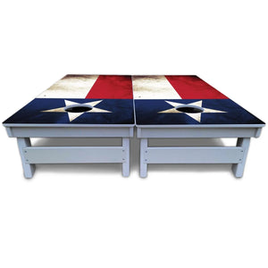 Texas Flag Cornhole Boards - All Weather Series by Cornhole Solutions, custom cornhole board detail photo 5