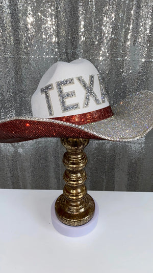 Texas Longhorns Hat by Rhinestone Cowgirl, Southern lifestyle apparel detail photo 3