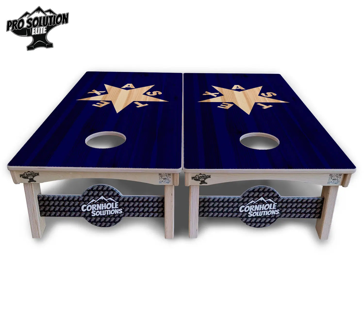 Texas Star Cornhole Boards - Pro Solution Elite Series by Cornhole Solutions, custom cornhole board detail photo 3