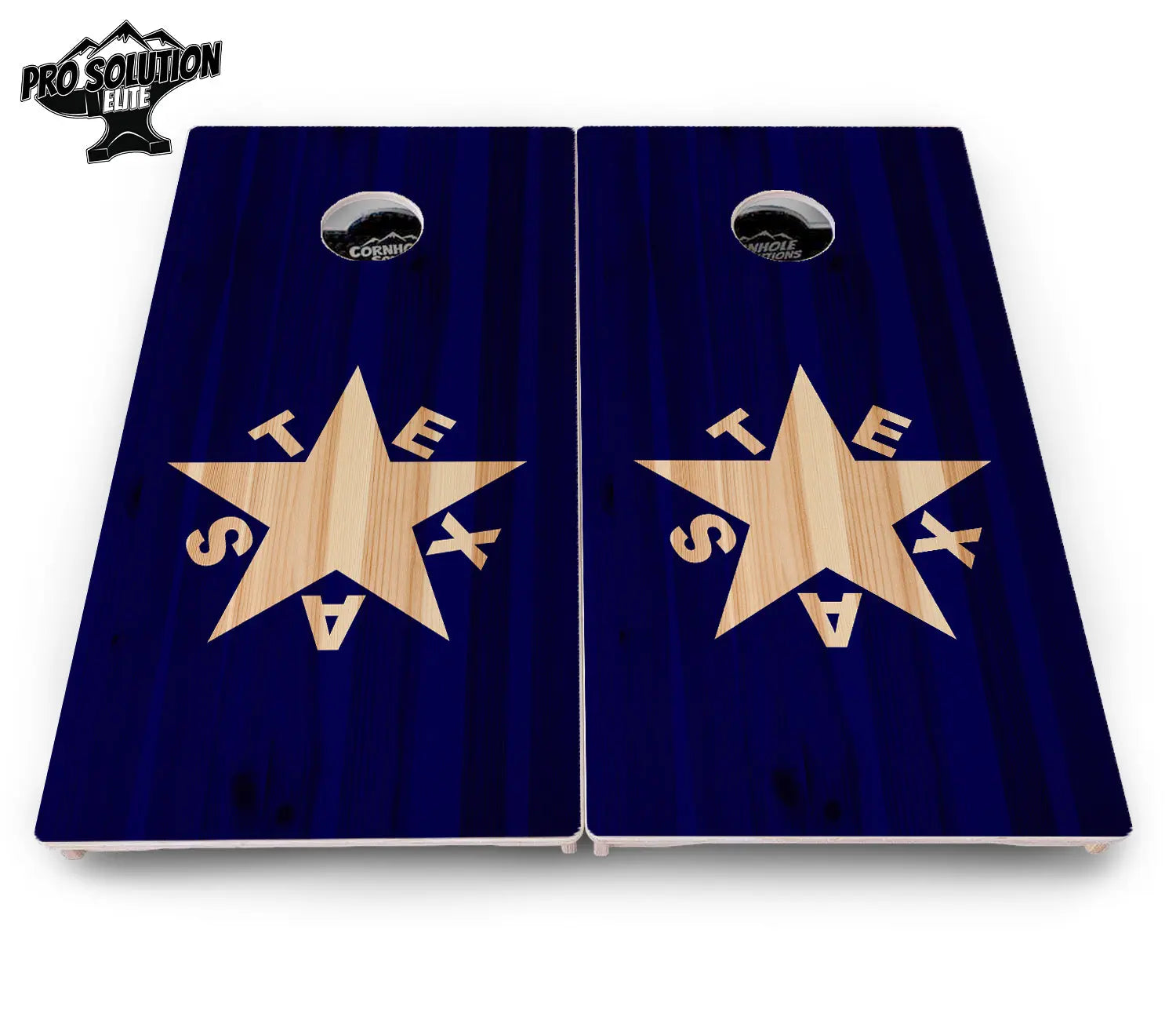 Texas Star Cornhole Boards - Pro Solution Elite Series by Cornhole Solutions, custom cornhole board detail photo 4