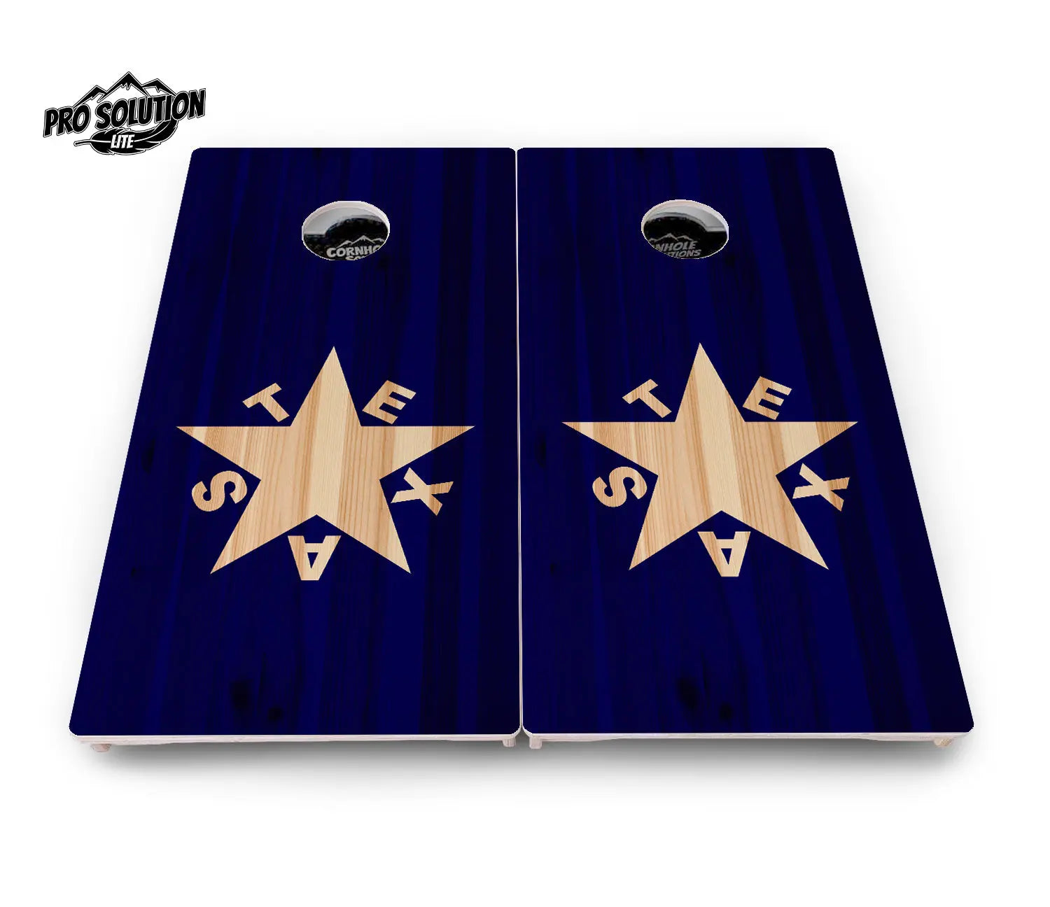 Texas Star Cornhole Boards - Pro Solution Lite Series by Cornhole Solutions, custom cornhole board detail photo 4