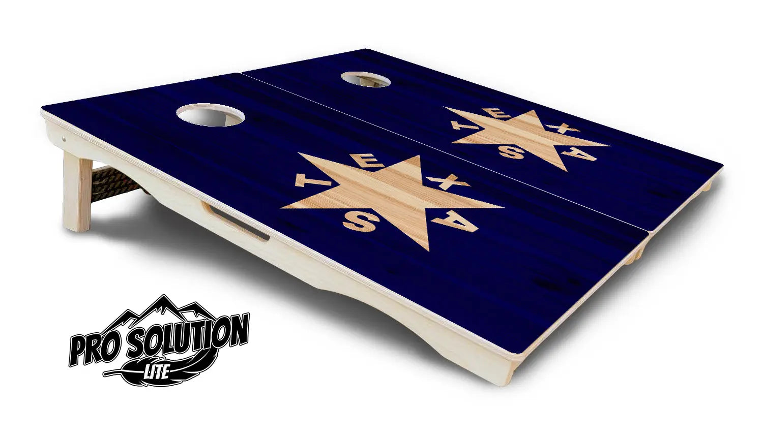 Texas Star Cornhole Boards - Pro Solution Lite Series by Cornhole Solutions, custom cornhole board detail photo 5