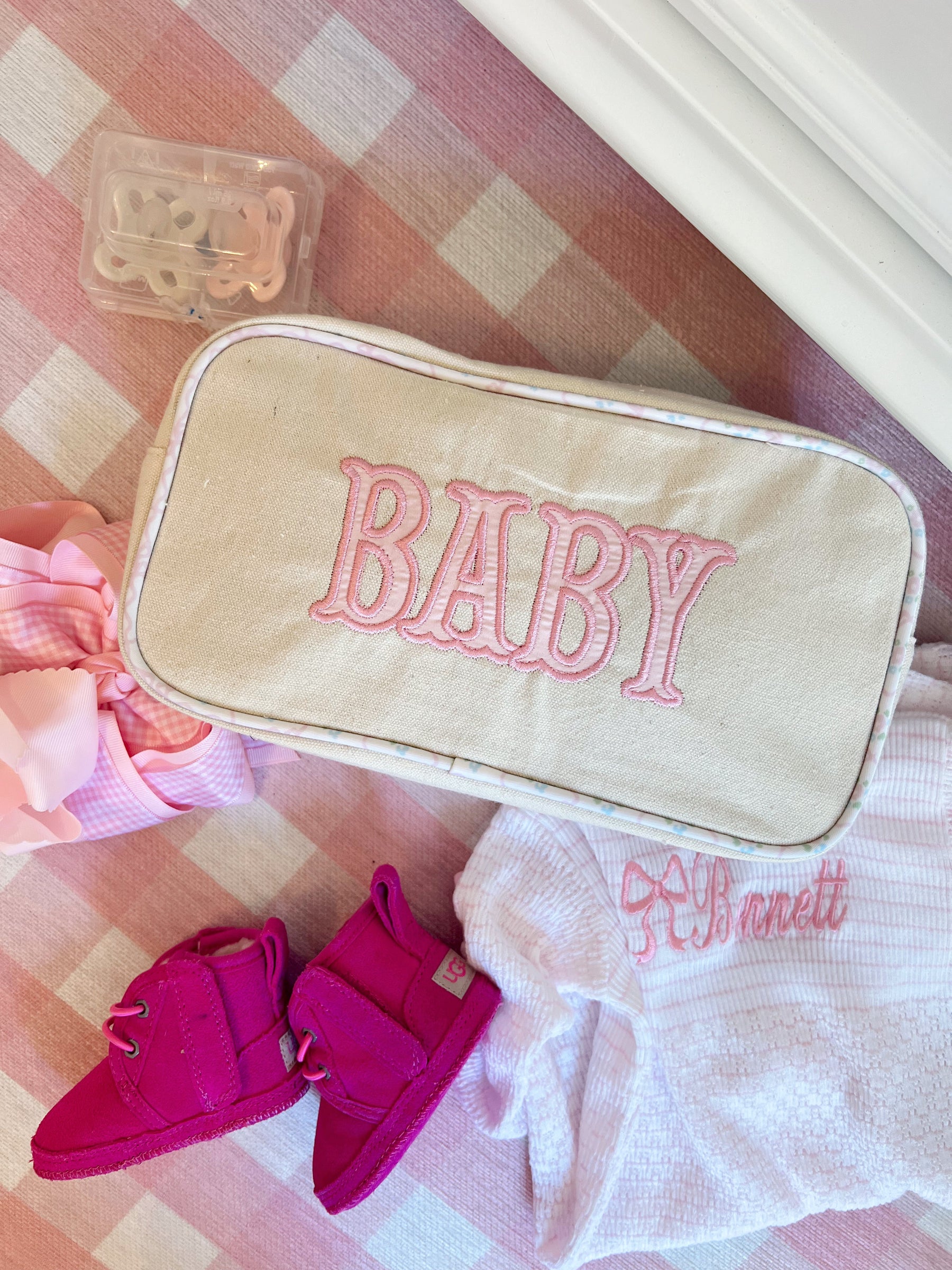 Baby - Large Canvas Bag by KenzKustomz