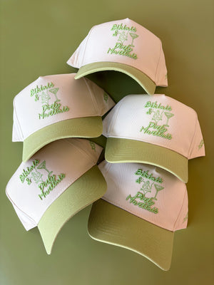 Bikinis & Dirty Martinis - Trucker Hat detail view by KenzKustomz