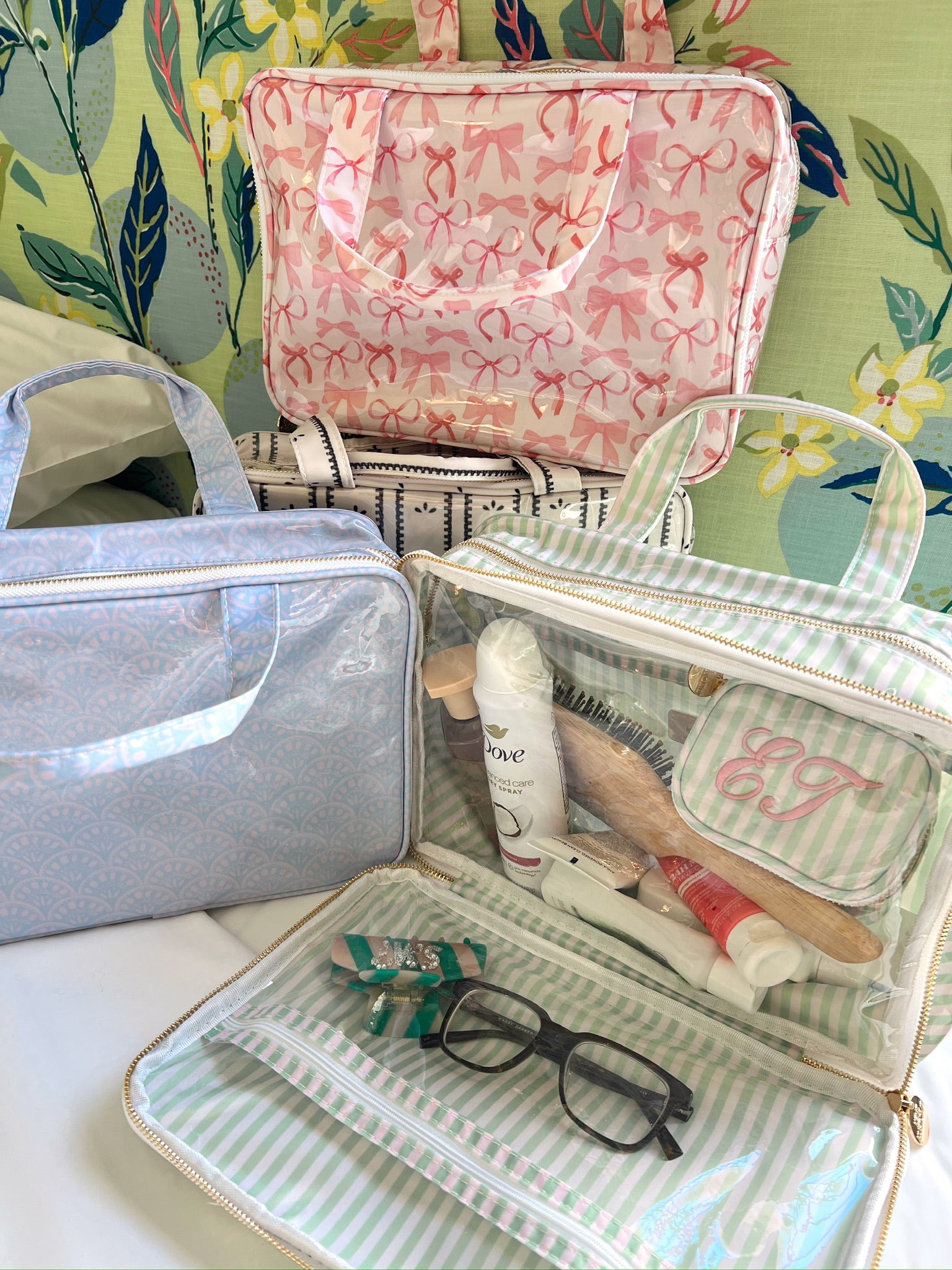 Clear Coat Toiletry Case by KenzKustomz, natural skincare detail photo 35
