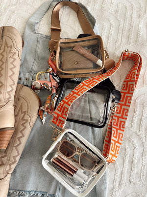 Clear Gameday + Concert Purse | Customizable by KenzKustomz
