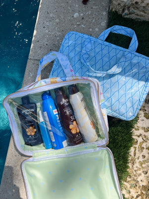 Clear Coat Toiletry Case by KenzKustomz, natural skincare detail photo 66