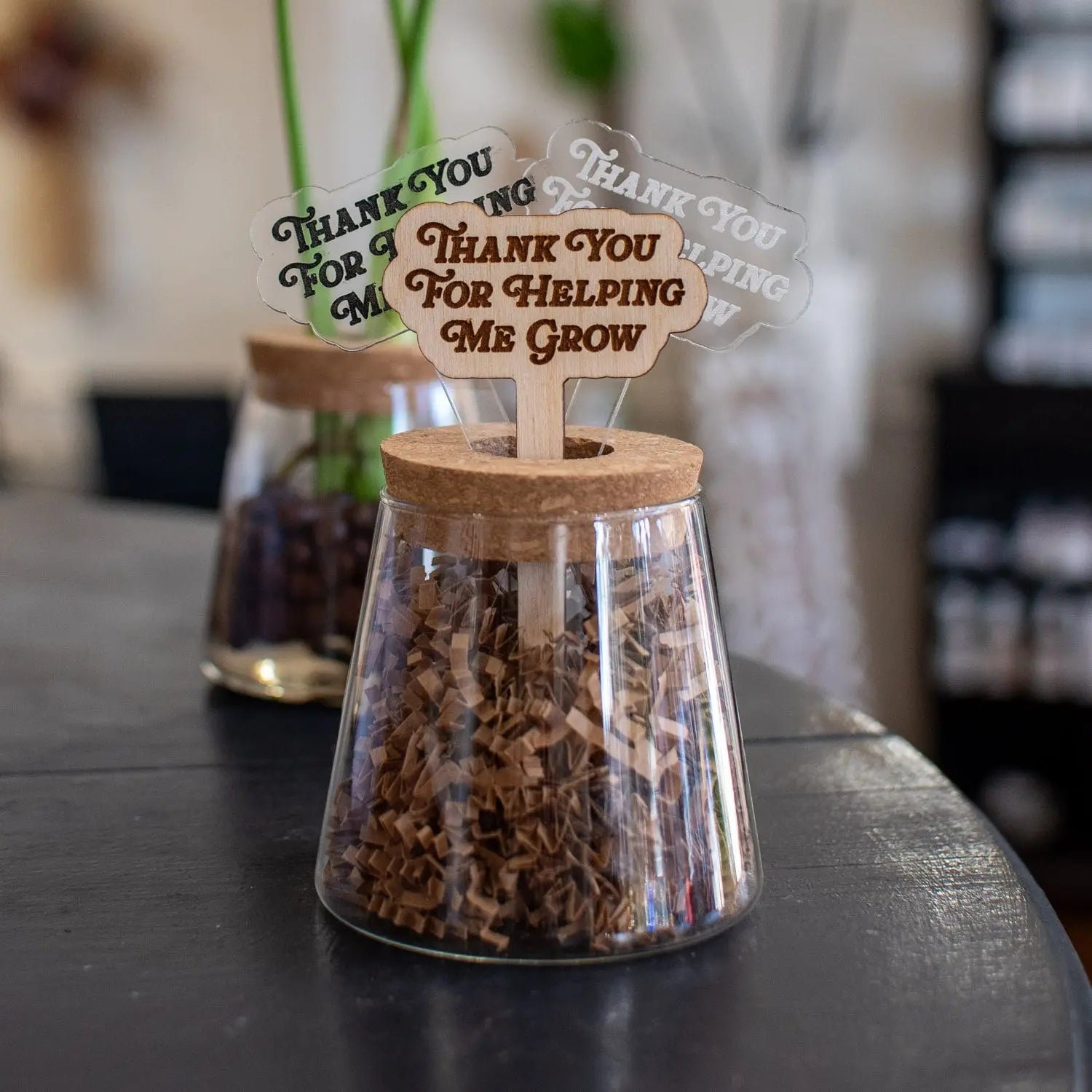Thank You For Helping Me Grow - Plant Stakes by Still Magnolia, Southern home decor main product photo