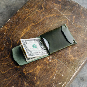 The Archer by Harland Handmade USA, handmade leather goods detail photo 2