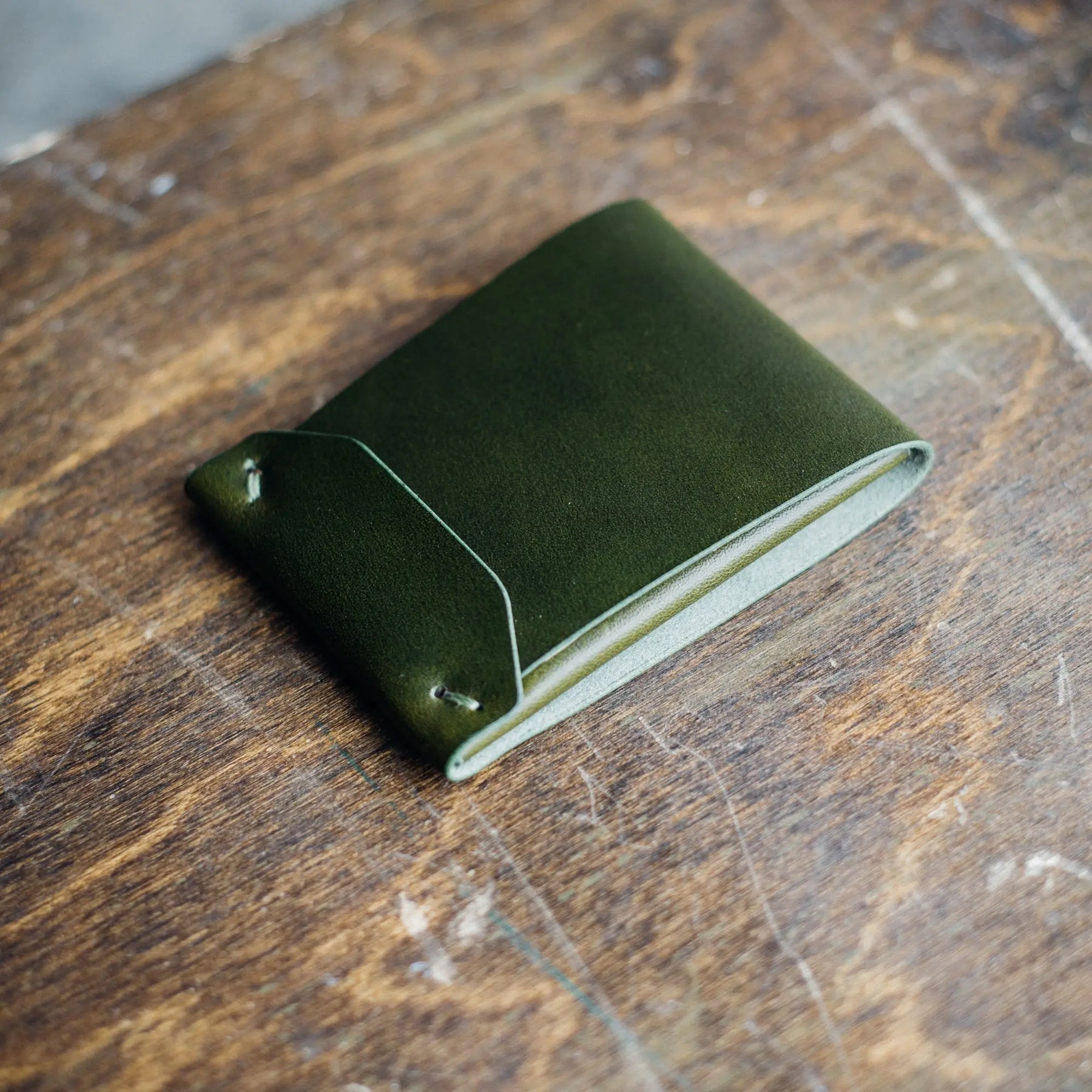 The Archer by Harland Handmade USA, handmade leather goods detail photo 3