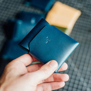 The Cash Emerson by Harland Handmade USA, handmade leather goods detail photo 3