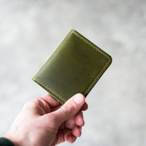 The Garrison by Harland Handmade USA, handmade leather goods detail photo 4