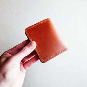 The Garrison by Harland Handmade USA, handmade leather goods detail photo 7