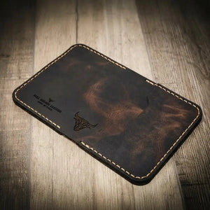 The Georgetown by Bull Sheath Leather, handmade leather goods detail photo 10