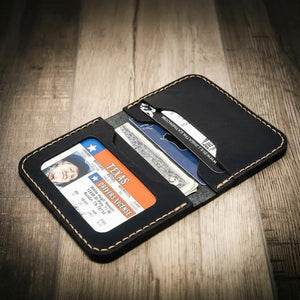 The Georgetown by Bull Sheath Leather, handmade leather goods detail photo 15