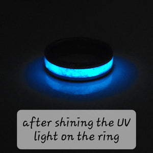 The Little Boy Blue Memorial Ring by Cotton Street Art Company, handmade jewelry main product photo